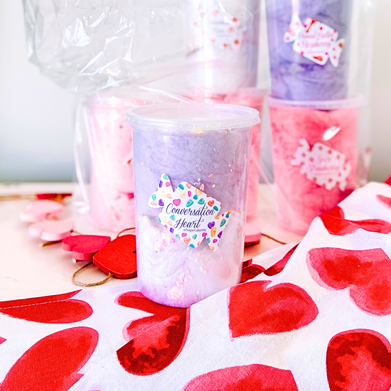 Valentine's Day Cotton Candy Tub