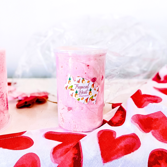 Valentine's Day Cotton Candy Tub