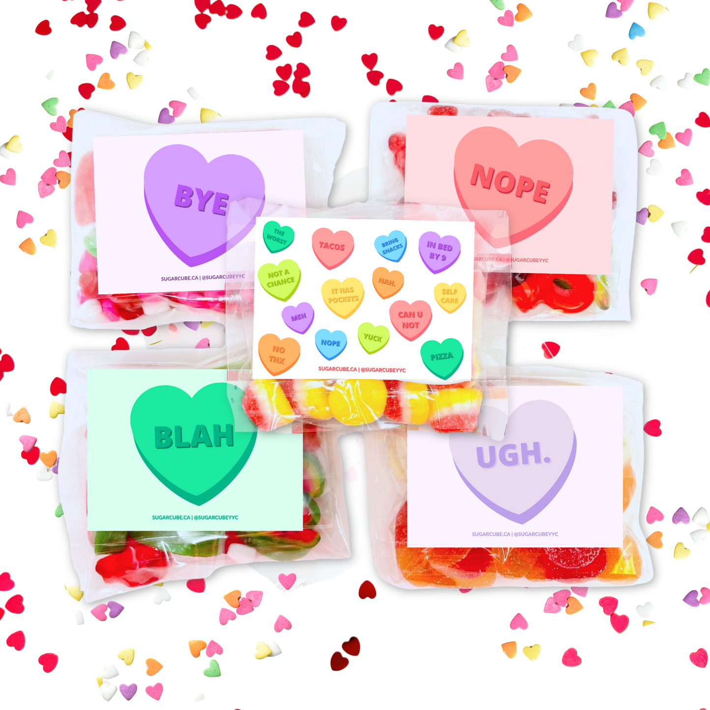 Spread the Love Valentine's Day Candy Bag Package