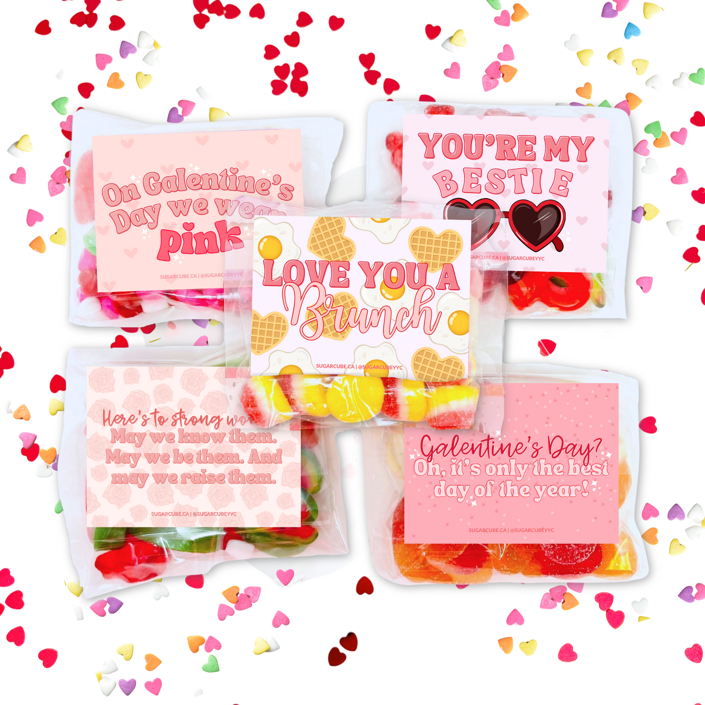 Spread the Love Valentine's Day Candy Bag Package